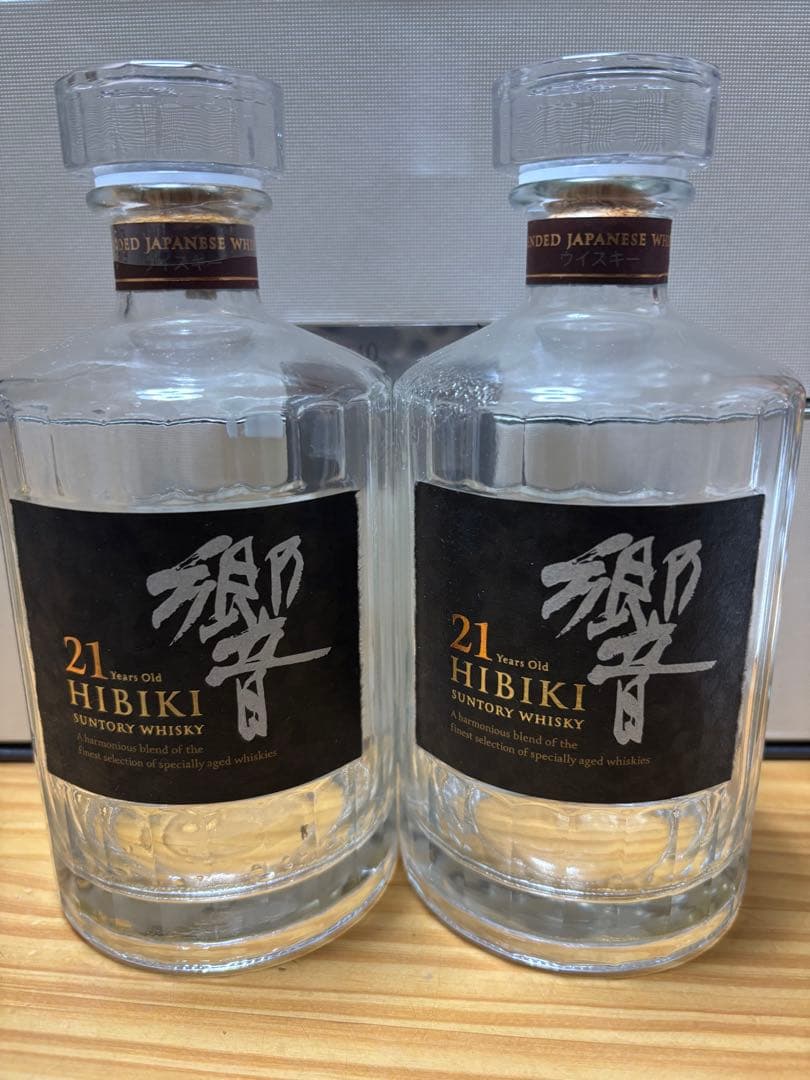 Hibiki 21年 ウイスキー 750ml 2本セット空瓶 - メルカリ