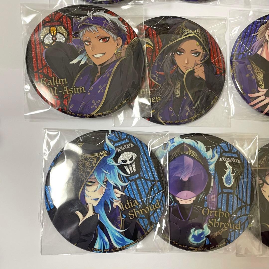 ツイステツイステッドワンダーランド缶バッジプライズ式典服制服ナムコ