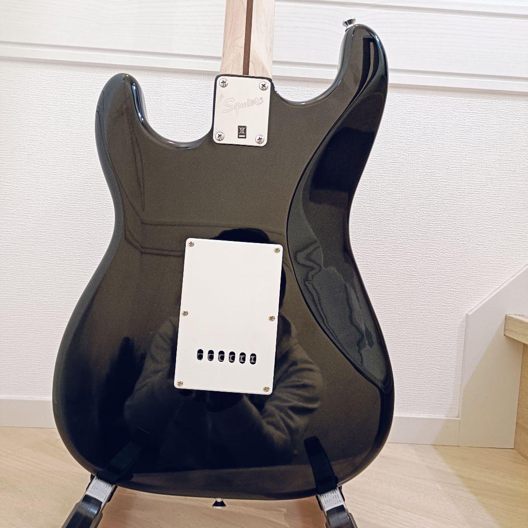 メンテ済｜Squier ストラトキャスター ブラック エレキギター