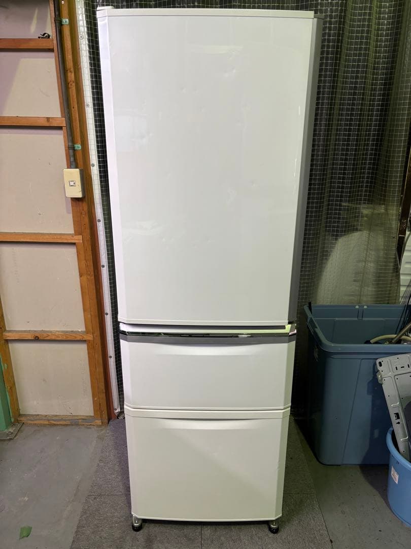 【✨配送設置無料！】00028 三菱 370ℓ冷蔵庫