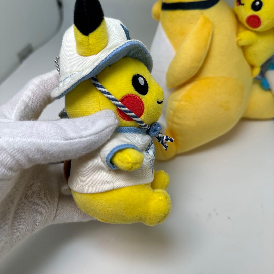 ぬいぐるみ デンリュウ　ピカチュウ　マリル ポケモンセンタートウキョーベイR