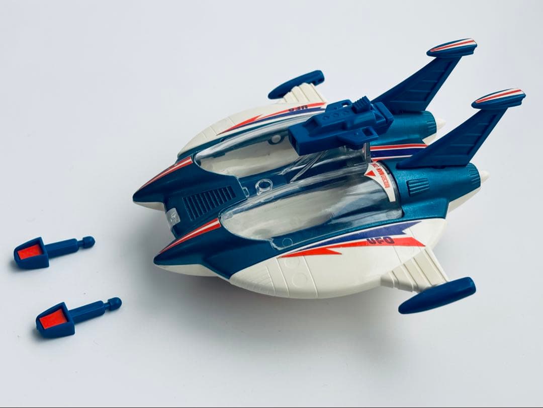 ミクロマン　コスモカーシリーズ　ミクロ円盤UFO タカラ　1976年頃　当時物