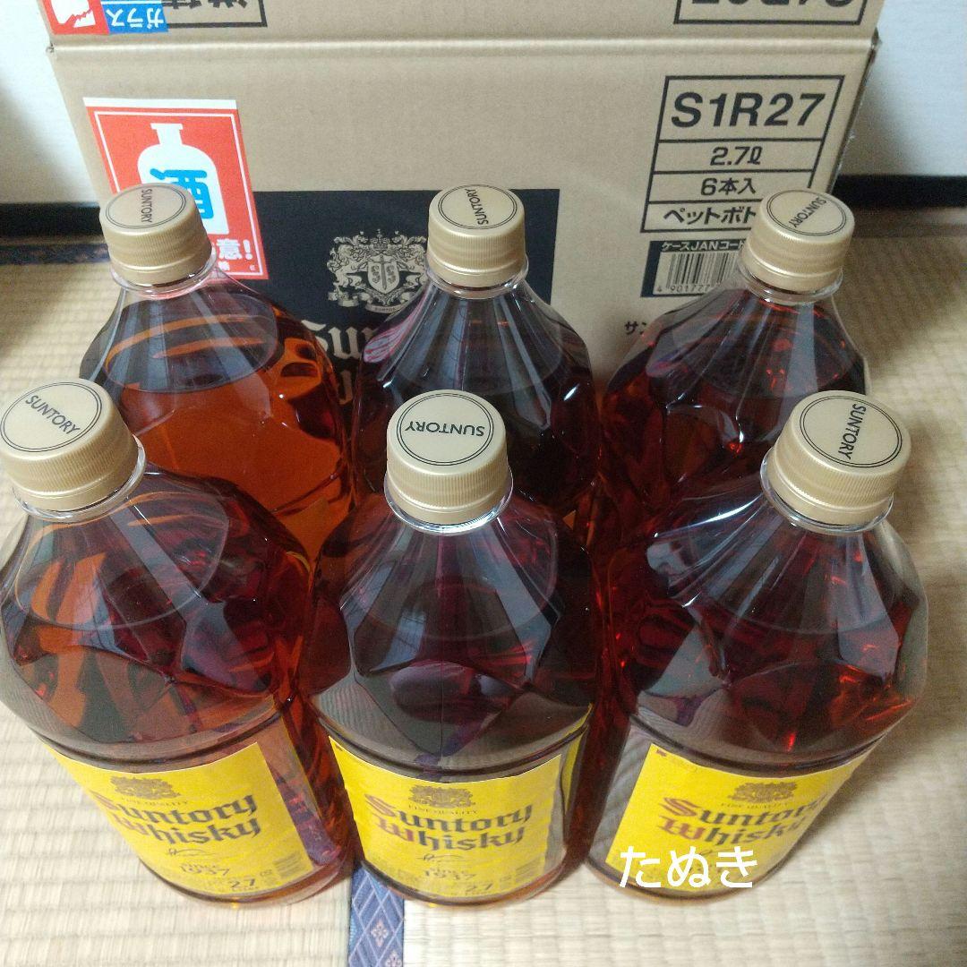 まとめ売り】 サントリー角2.7リットル❌6本