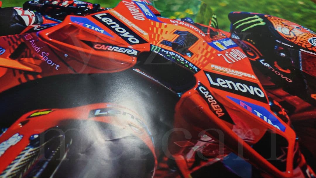 MotoGP DUCATI F.バニャイア&M.マルケス B2ポスター2枚セット