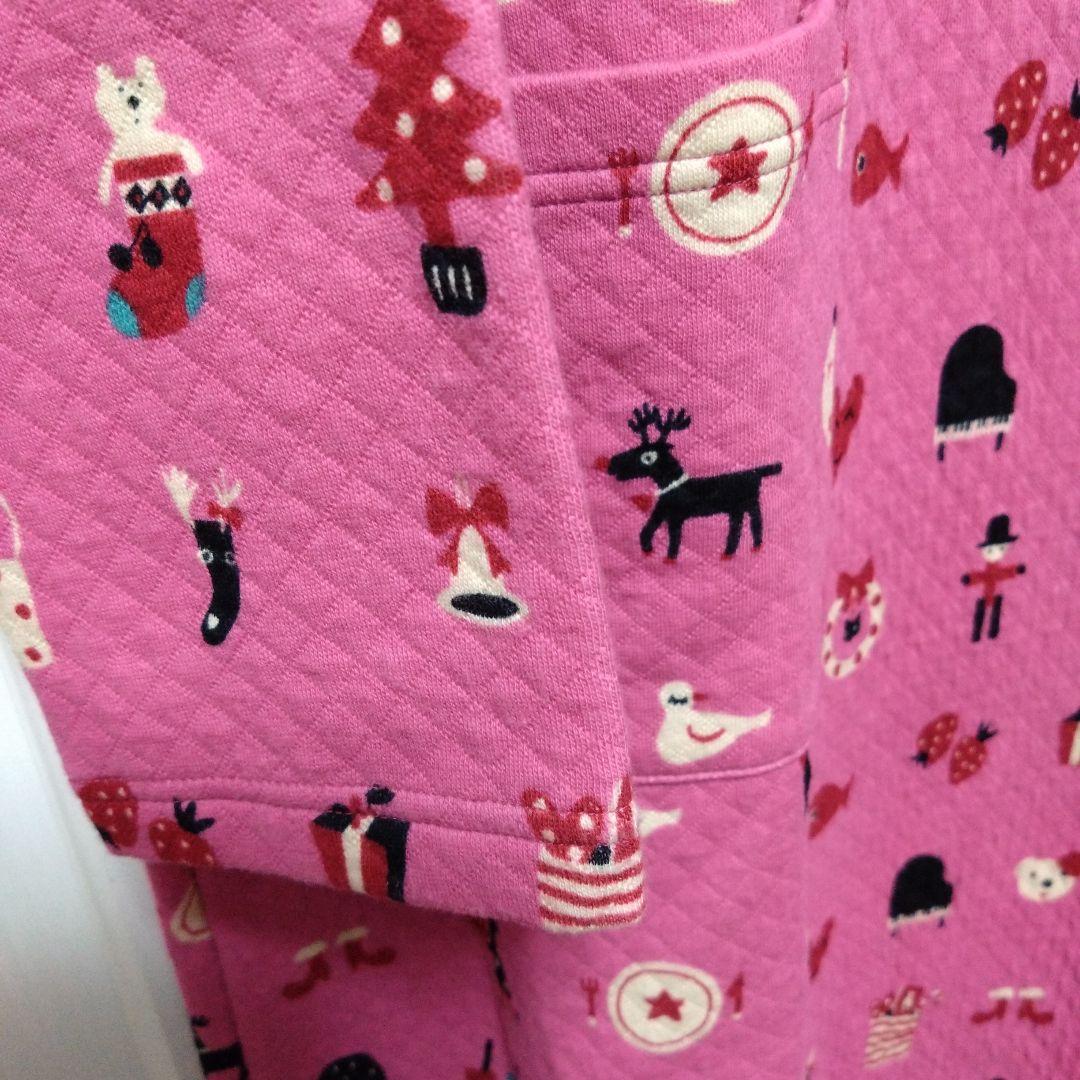 マタノアツコルームウェア　ワンピース　あったか素材　Мピンク