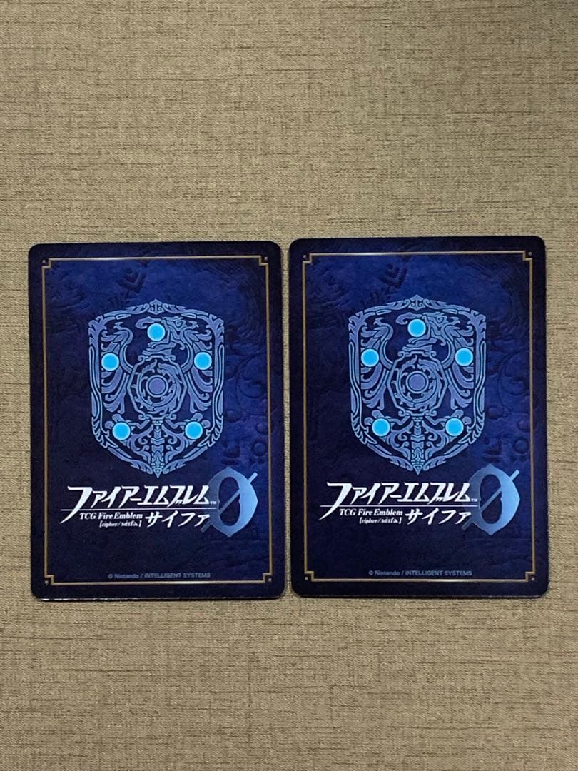 ファイアーエムブレム サイファ B13-090SR＋フィヨルム(サイン入)2枚組