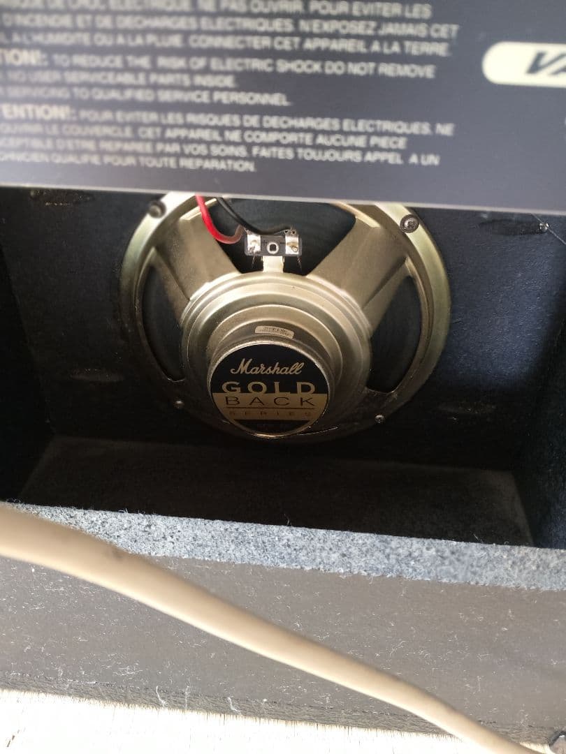 ギターアンプmarshallVS15R リバーブ付音出しOK