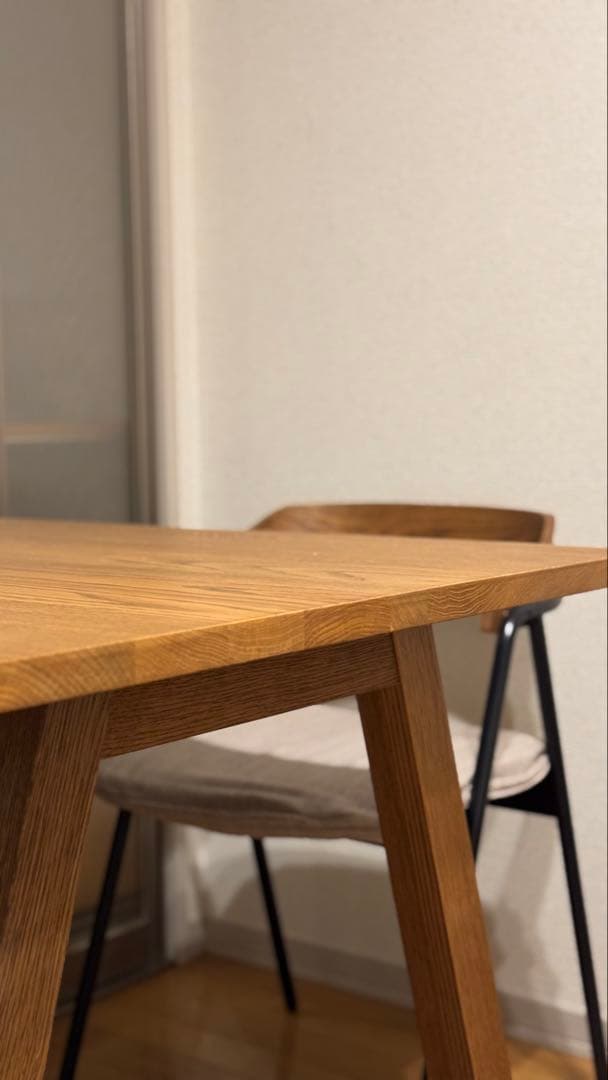 unico エレムト ダイニングテーブル美品