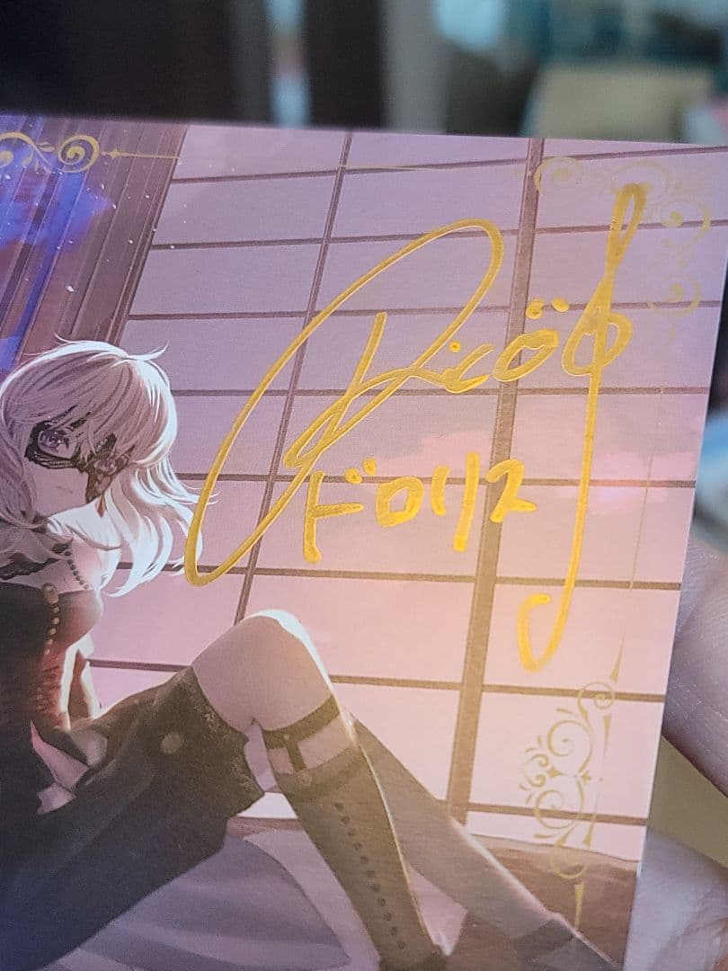 ave mujica 三角初華 ドロリス 原宿 特典 カード 直筆サイン