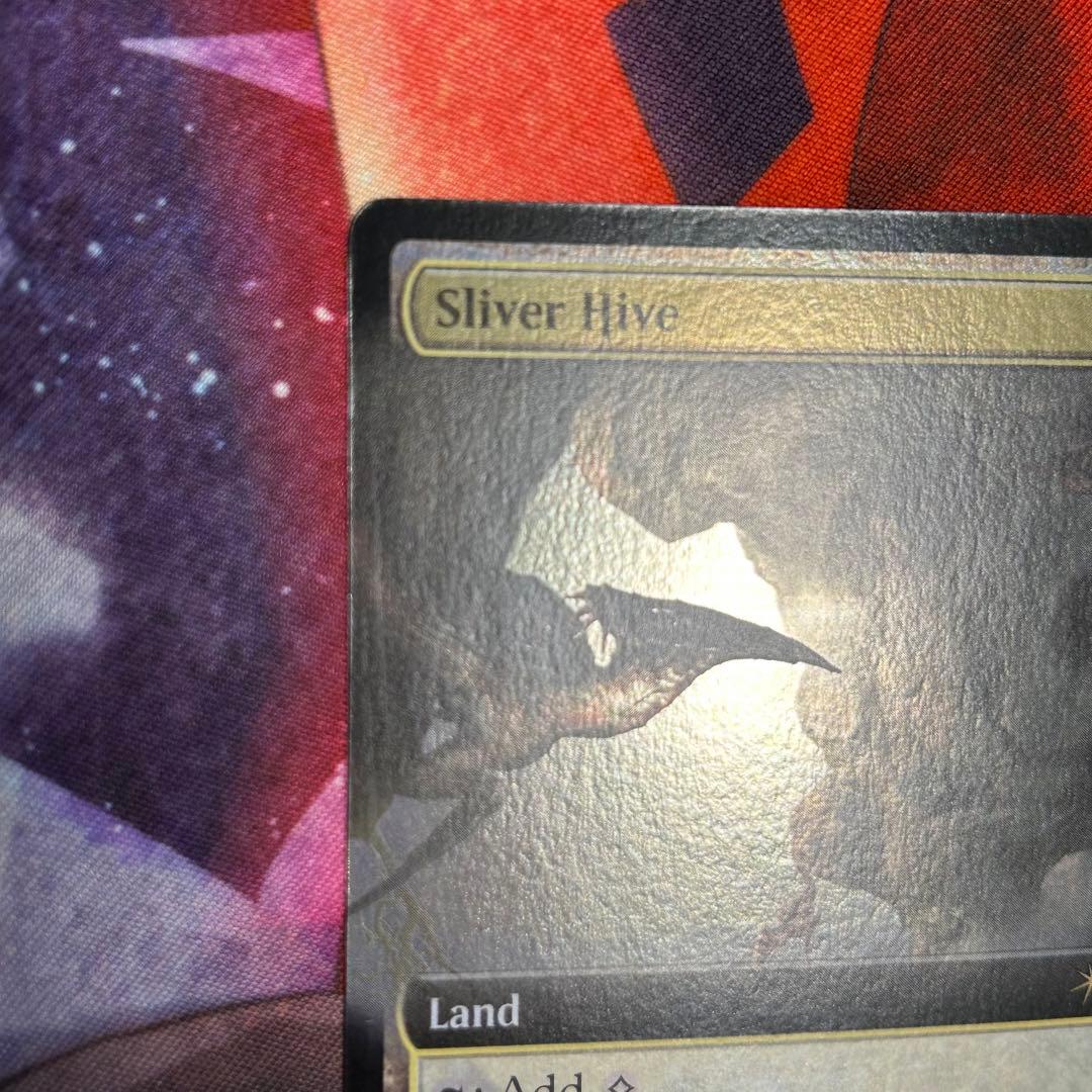 英語拡張Foil《スリヴァーの巣/Sliver Hive》[SLD]ボーダーレス