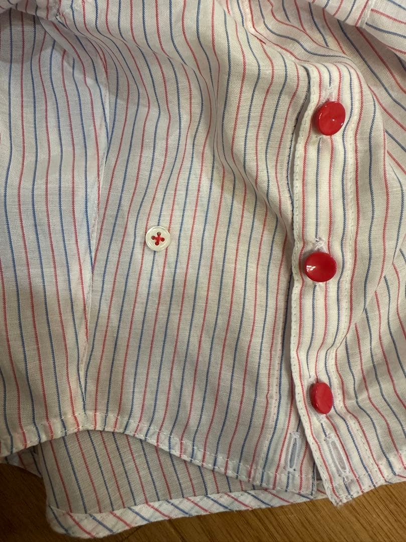 アトリエgg ストライプシャツ（サイズ25）