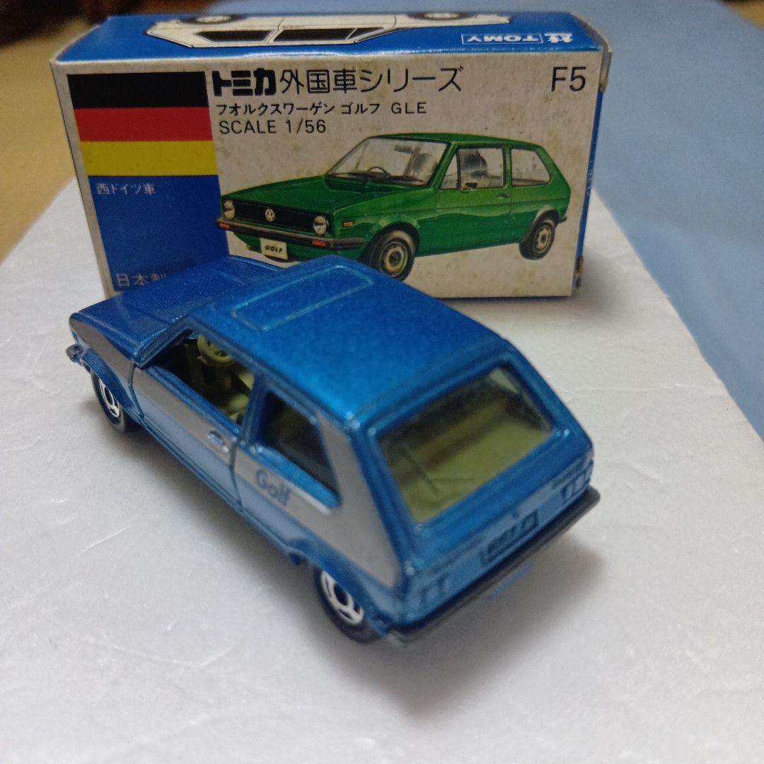 トミカ青箱　フォルクスワーゲン ゴルフ GLE 1/56　日本製　外箱共に極上品
