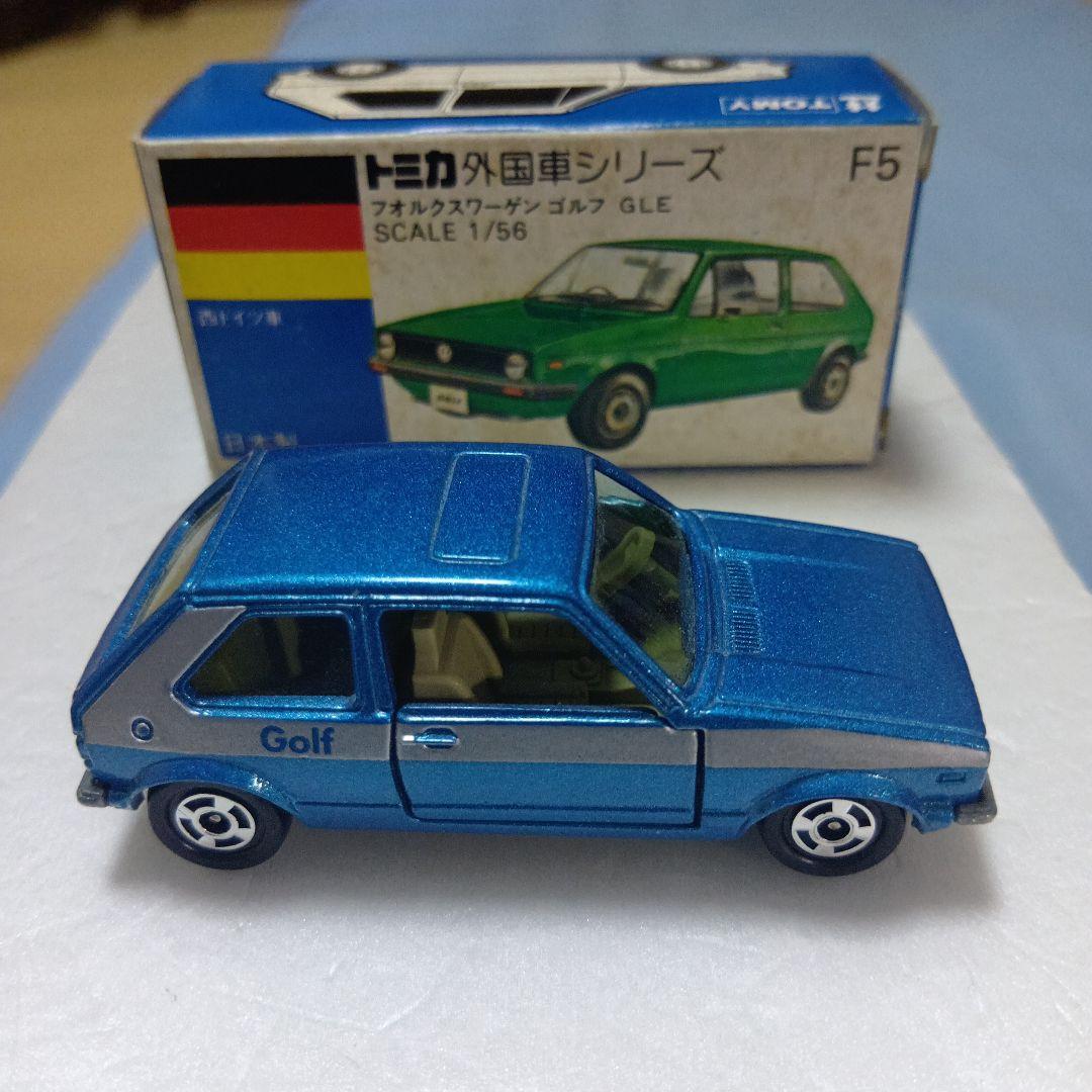 トミカ青箱　フォルクスワーゲン ゴルフ GLE 1/56　日本製　外箱共に極上品