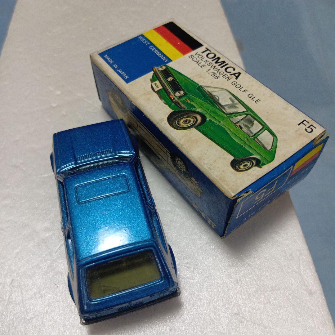 トミカ青箱　フォルクスワーゲン ゴルフ GLE 1/56　日本製　外箱共に極上品