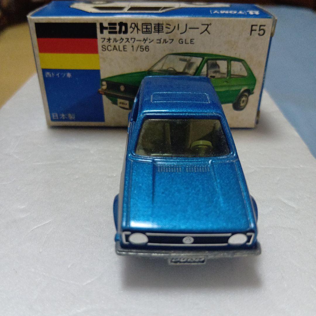 トミカ青箱　フォルクスワーゲン ゴルフ GLE 1/56　日本製　外箱共に極上品