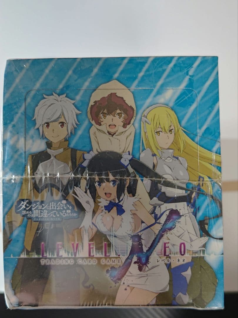 レベルネオ TCG ダンまち ブースター 未開封BOX シュリンク付き