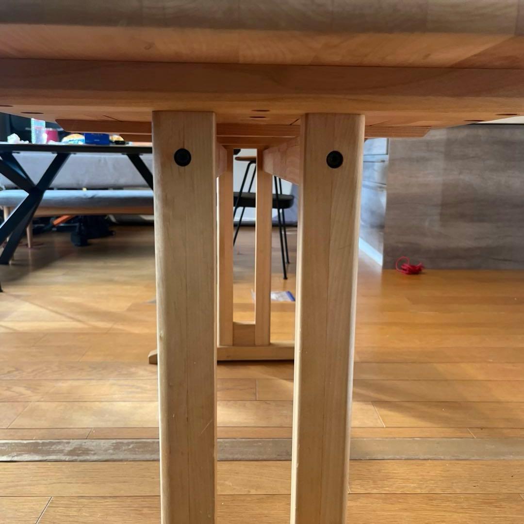 モモナチュラル　VIBO UNIT DINING TABLE OVAL TOP