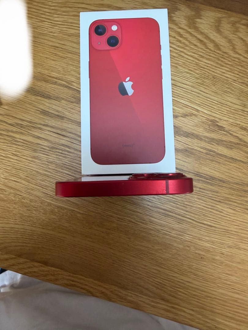 【美品】iPhone 13 (PRODUCT)RED 256GB SIMフリー