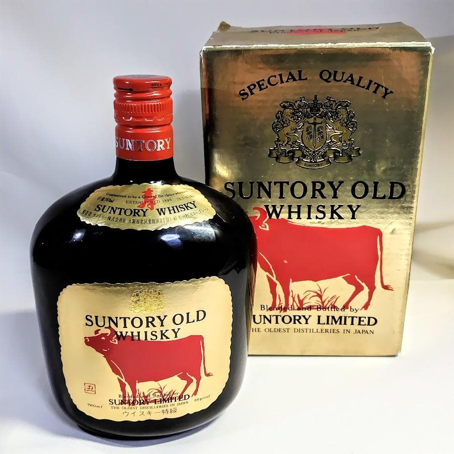 未開栓・箱付き】サントリー オールド ウイスキー 丑歳 - メルカリ