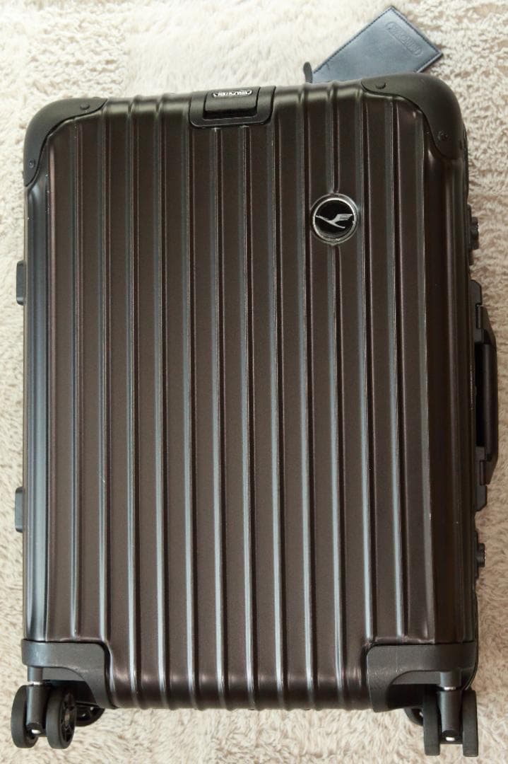RIMOWA ステルス ルフトハンザ アルミ ブラック 32L 4輪 - メルカリ