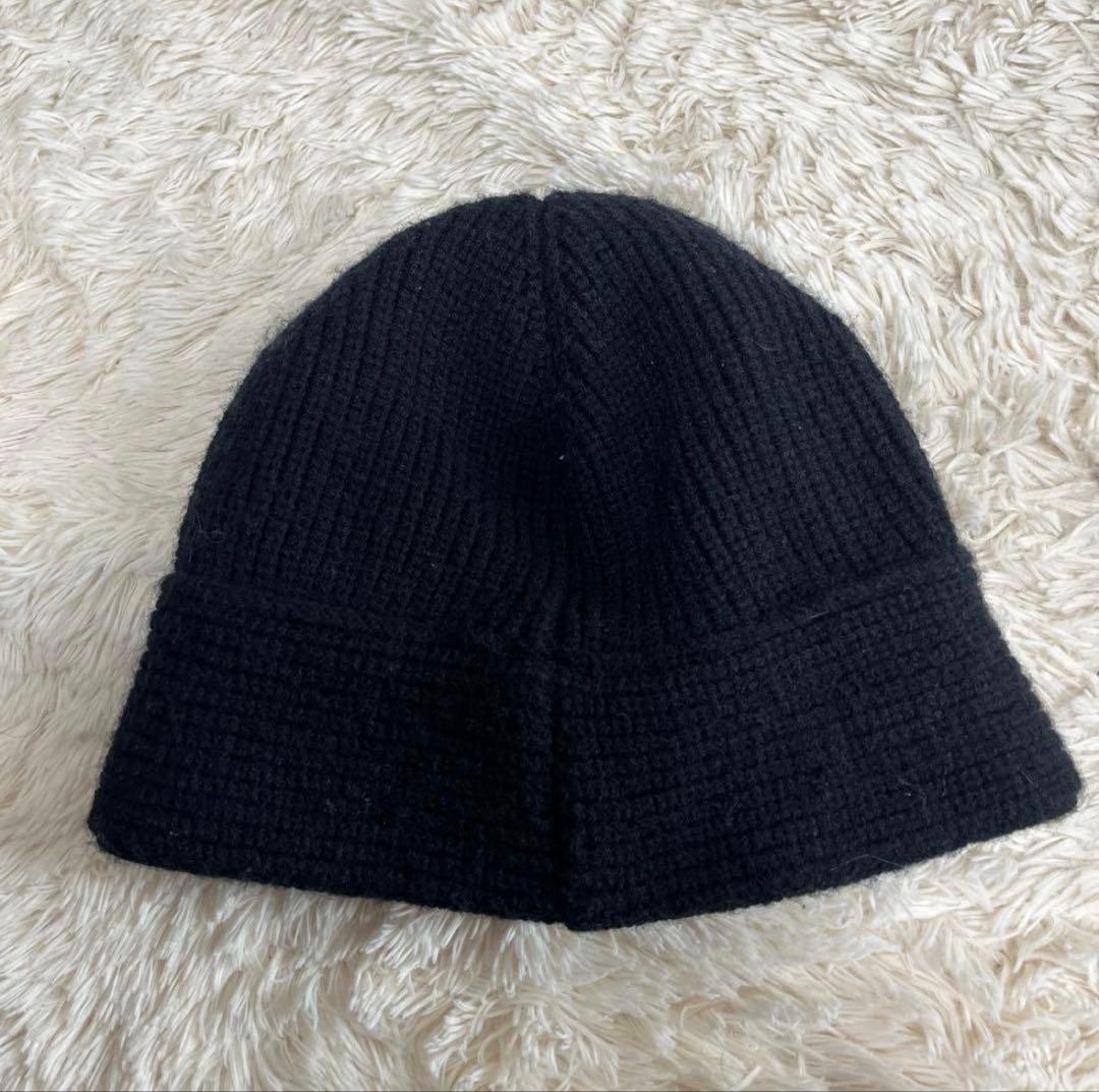 CELINE ニット帽 黒 セリーヌ ビーニー ユニセックス CELINE セリーヌ