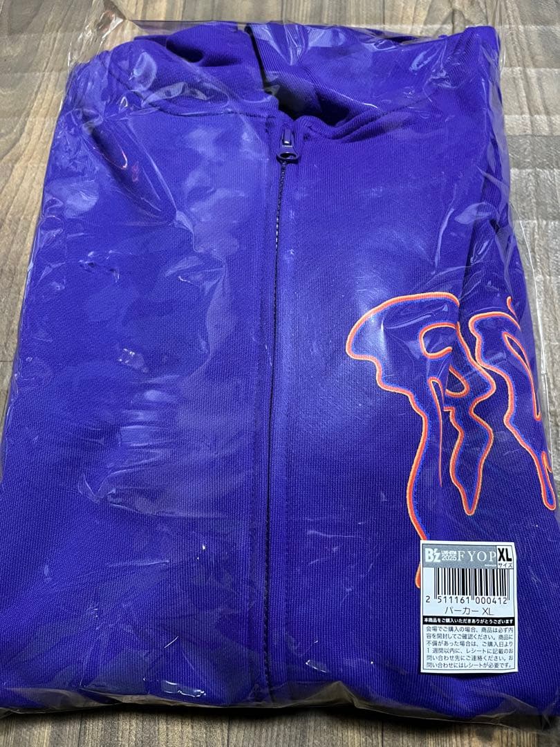 B´z FYOP パーカー XL Follow Your Own Passion