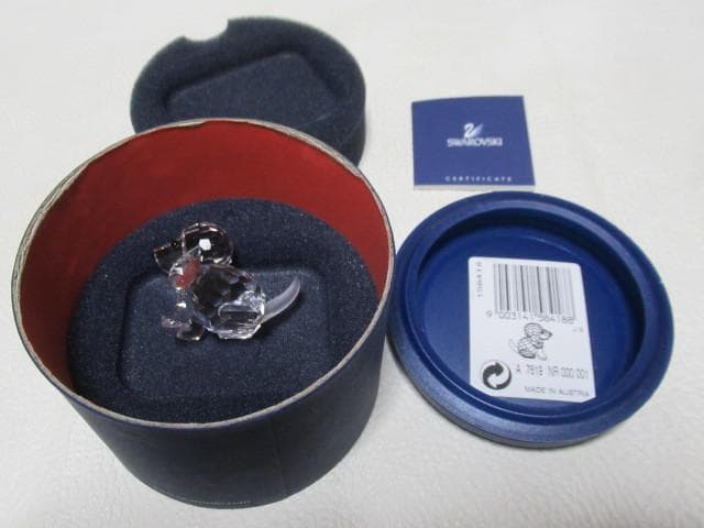 ◆未使用 希少 廃盤品 オーストリア製！スワロフスキー『ビーグル』 ◇未使用 希少 廃盤品 オーストリア製！スワロフスキー『ビーグル