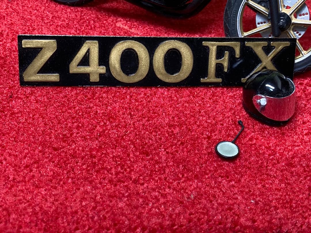 え？さん専用アオシマ☆Z400FXタイガーカラー製作品(素人作品