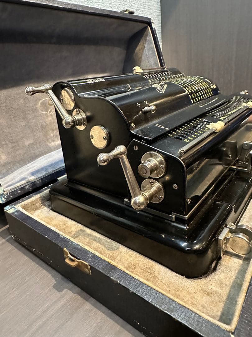 タイガー計算器 機械式計算器 外箱付き