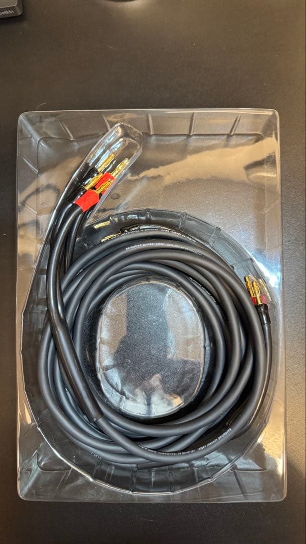 TRANSPARENT HWSC10スピーカーケーブル3m2本