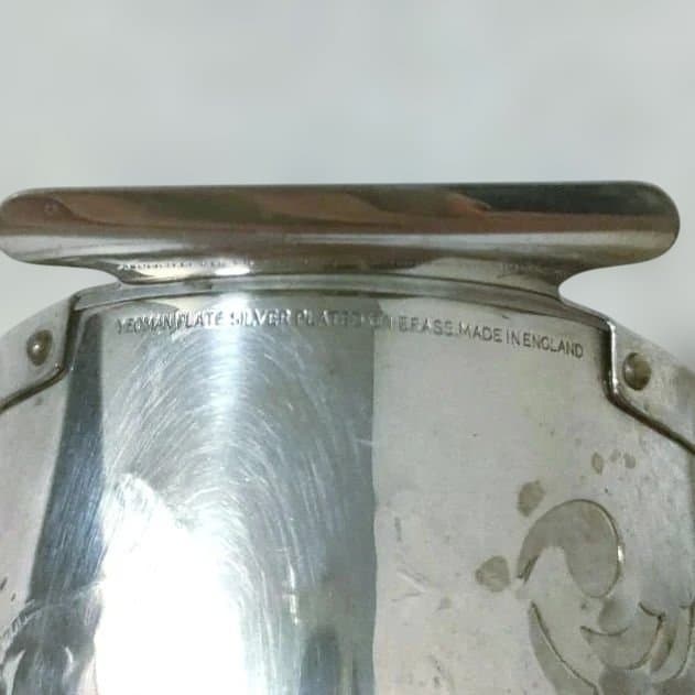ビスケットホルダー⑦　シルバープレート　EPNS ヨーマン社　イギリス製
