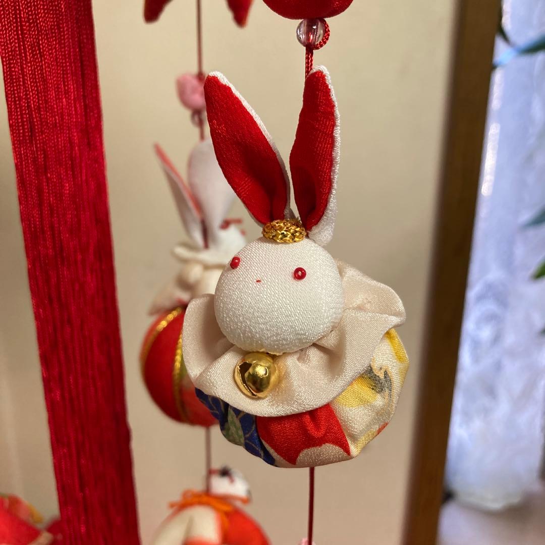 519 ごろちゃん　うさぎの吊るし飾り