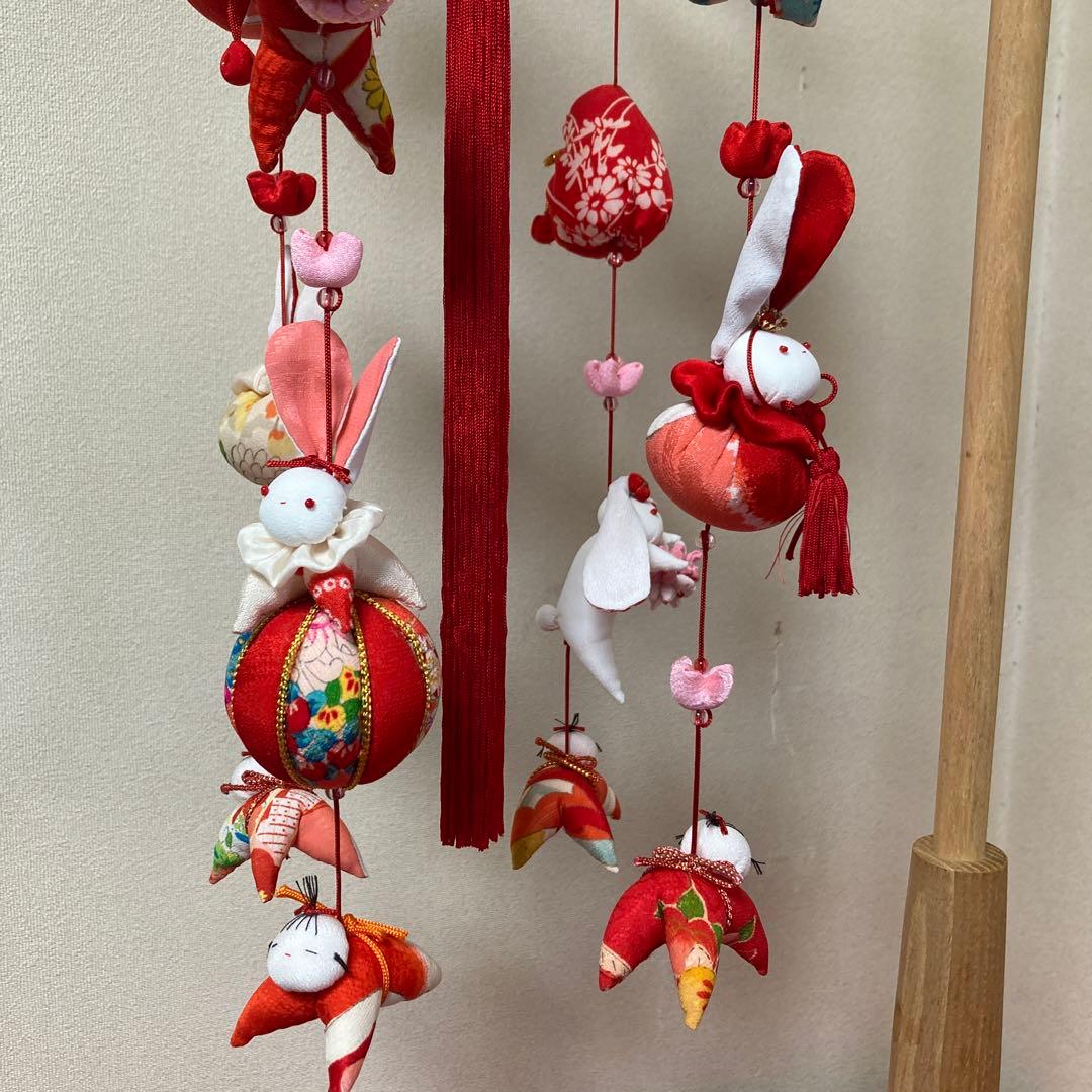 519 ごろちゃん　うさぎの吊るし飾り