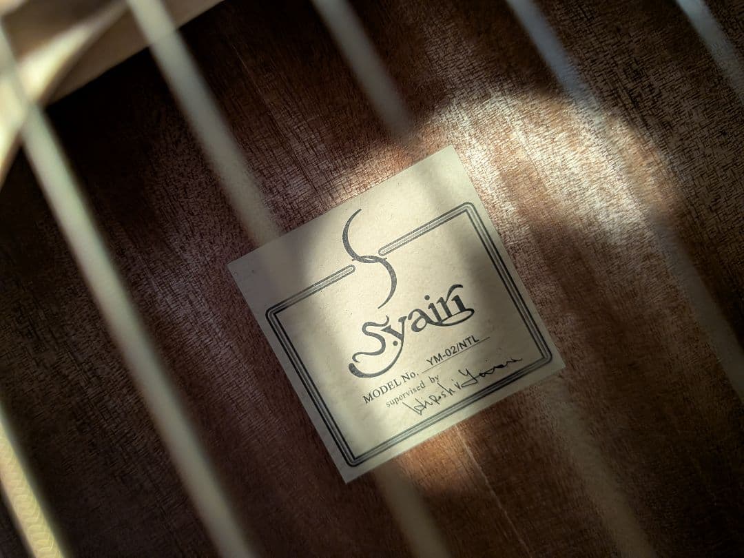 【AAA】S.Yari YM-02/NTL アコースティックギター 6弦