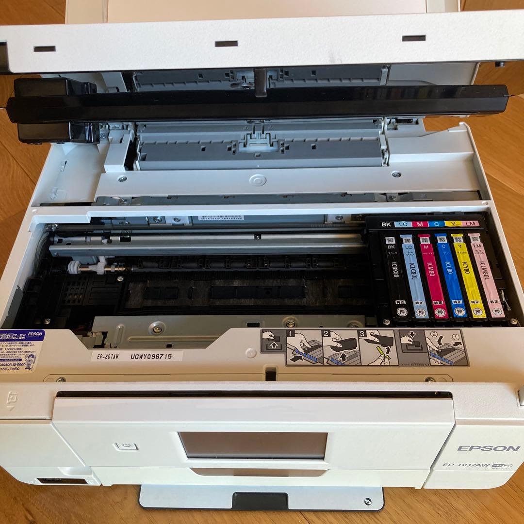 EPSON エプソン EP-807AW インクジェットプリンター ジャンク品