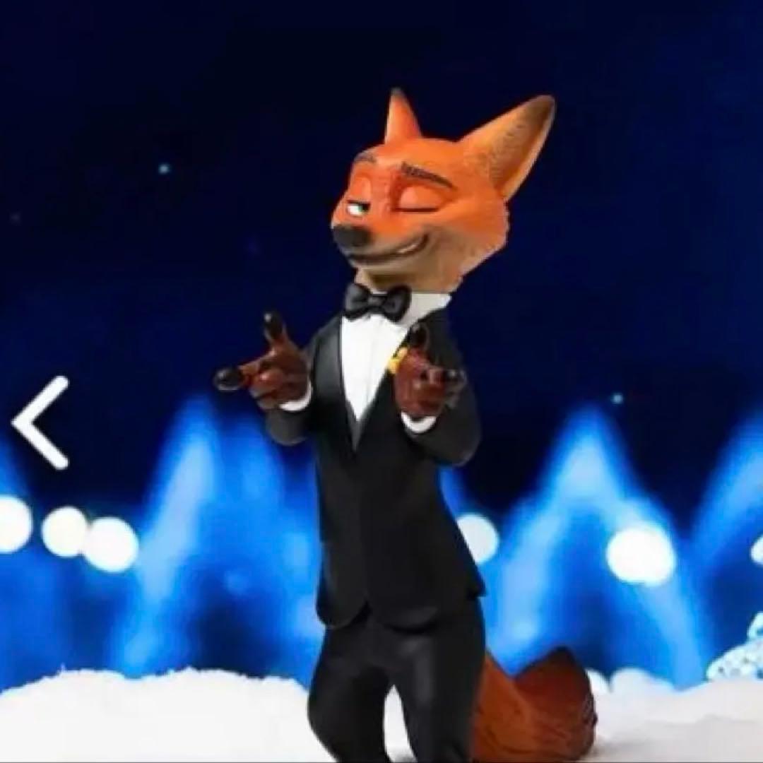 ズートピア2 一番くじ ラストワン賞 ニック タキシード フィギュア