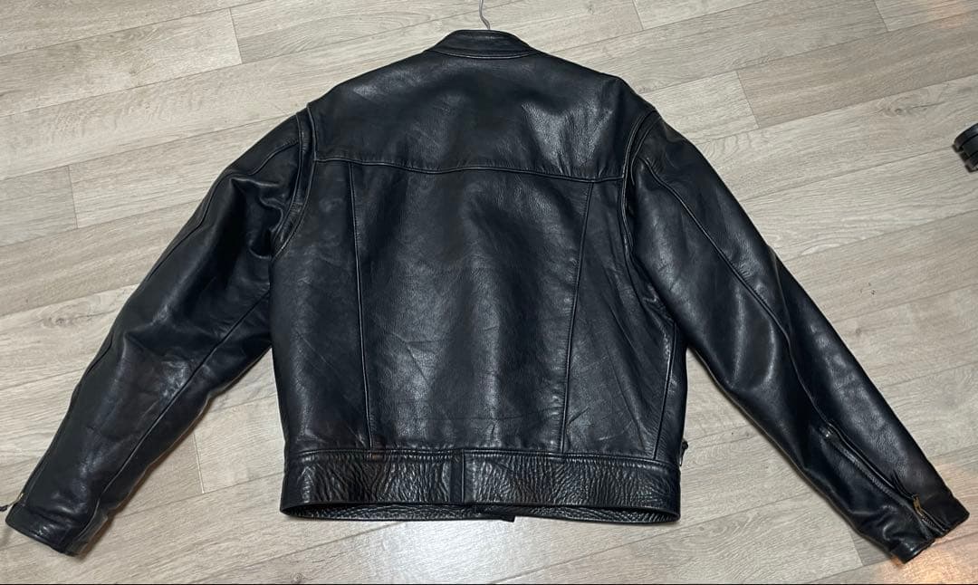 ハーレーダビッドソン レザージャケット シングル90s アメリカ製