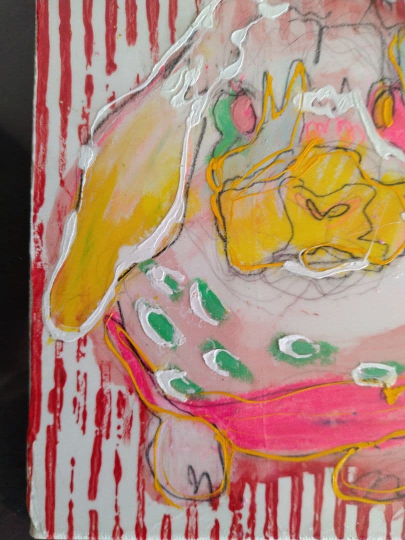 北村直登　原画　ウサギ　　　　 2016年　SMサイズ