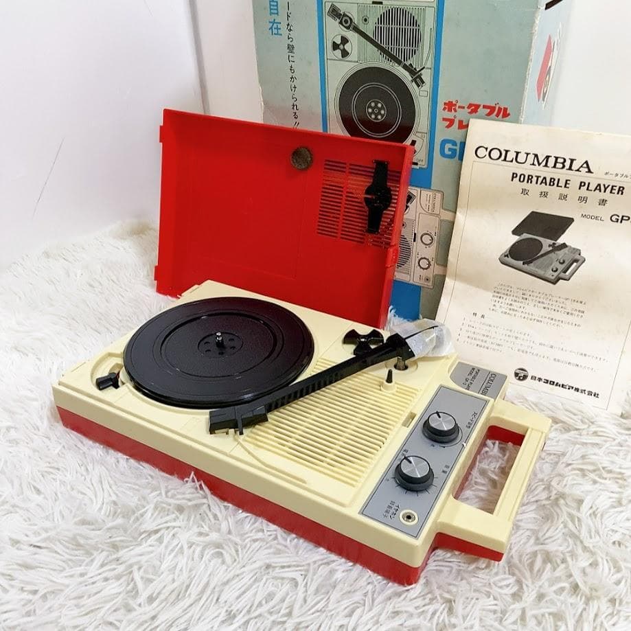 日本コロムビア GP-12 レコードプレイヤー COLUMBIA レトロ 【レトロ