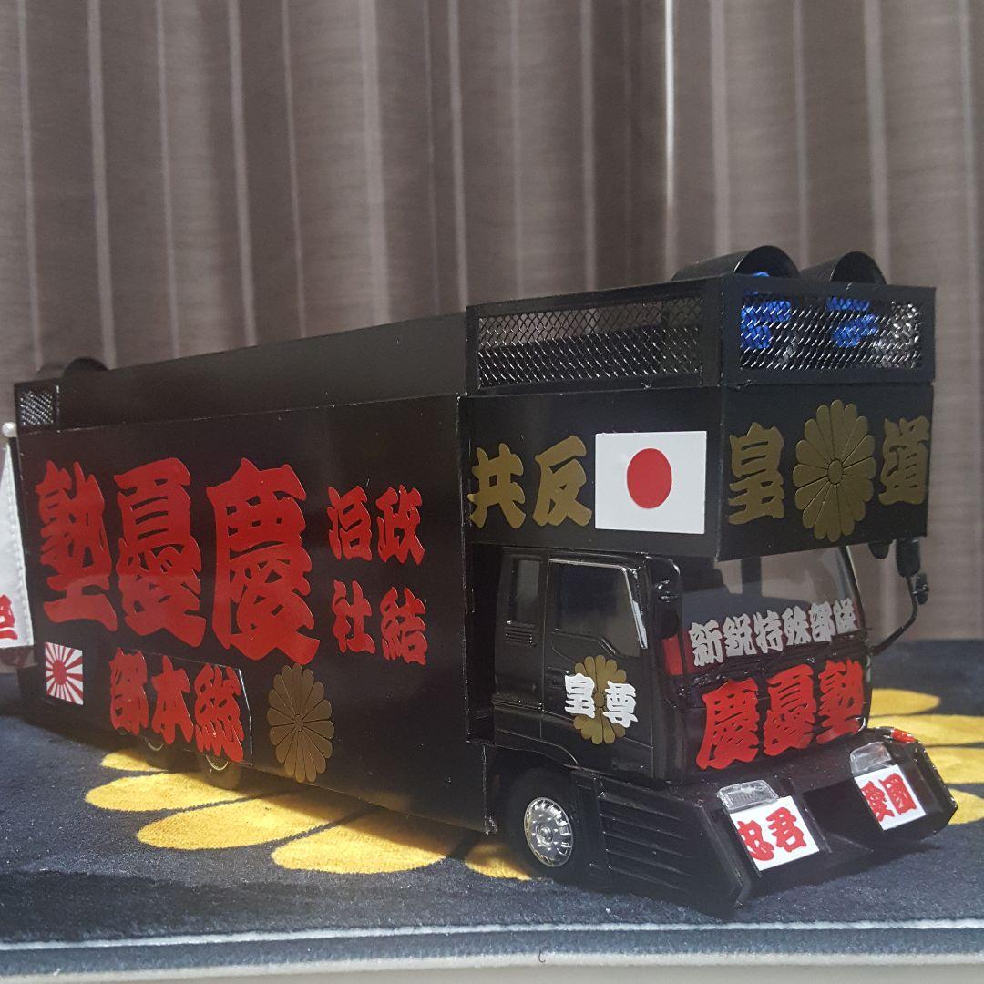 右翼街宣車トラック