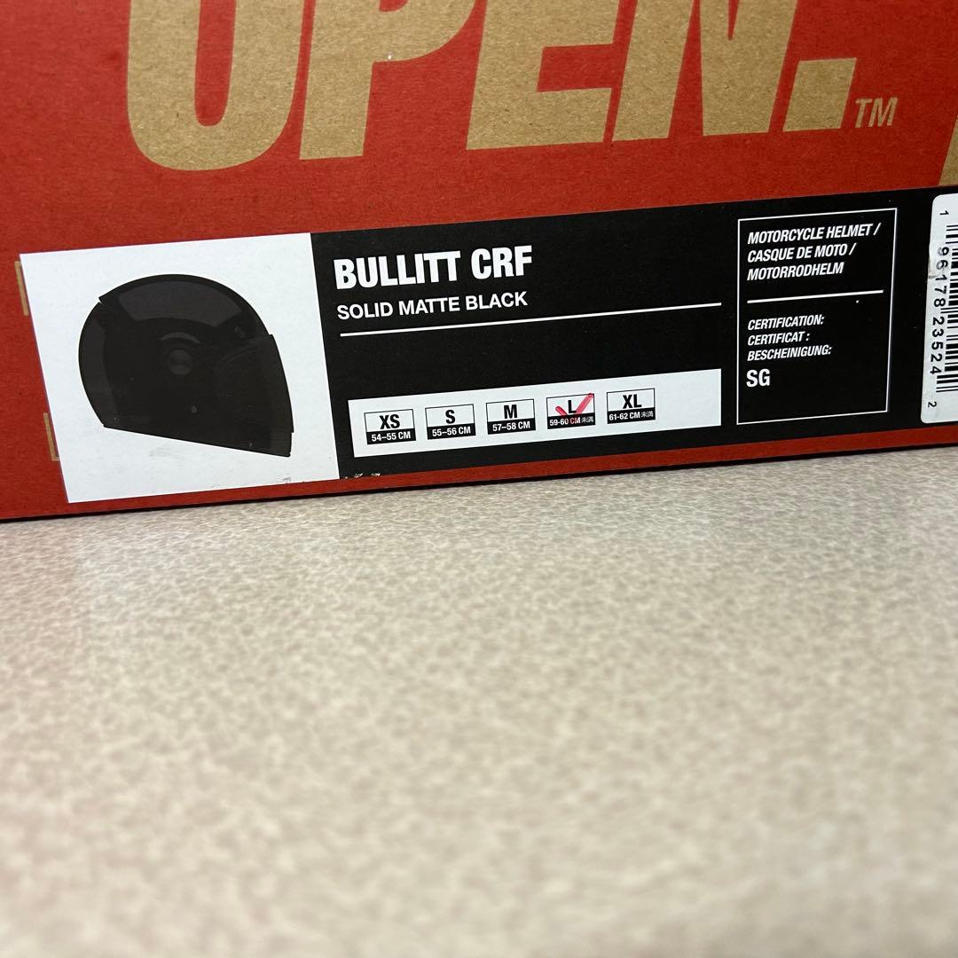 新品未使用品　BELL bullitt フルフェイスヘルメット マットブラック