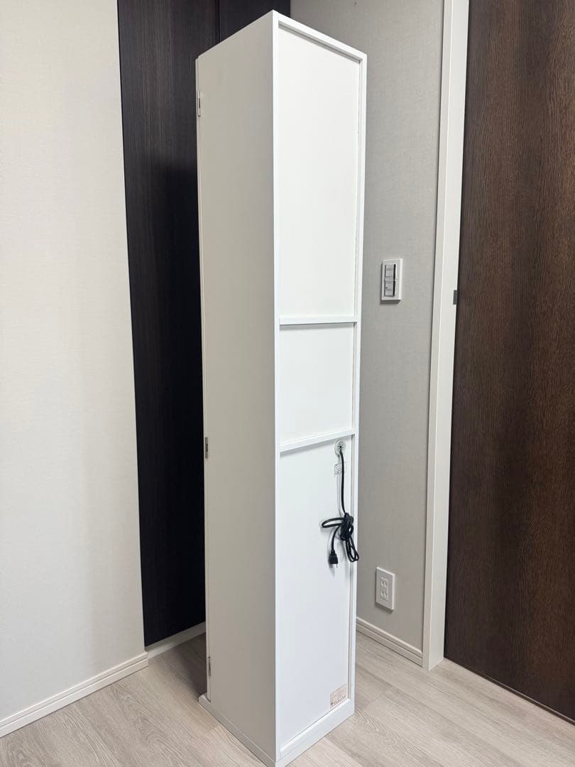 塩川光明堂 メイクタワー メルヴィ 姿見 メイク収納 ミラー付き収納