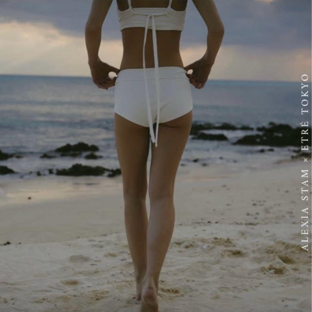 【ALEXIA STAM×ETRE TOKYO】バックリボンビキニスイムウェア