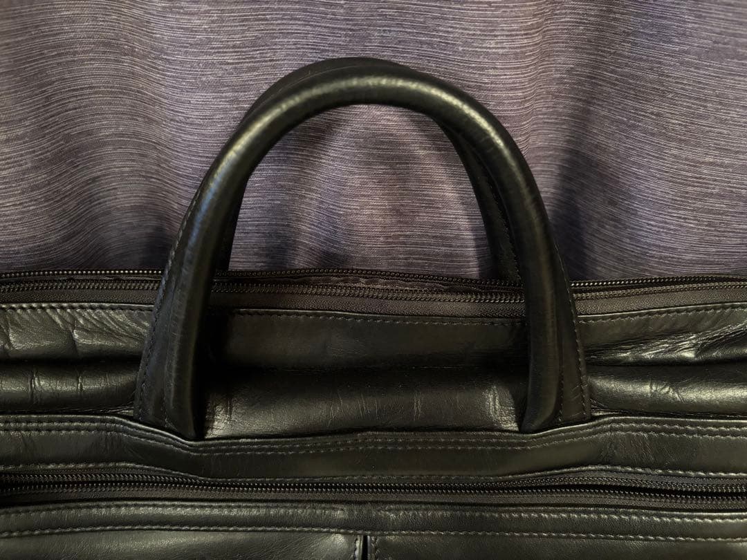 PORTER（吉田カバン）レザーブリーフケース ブラック(黒)日本製