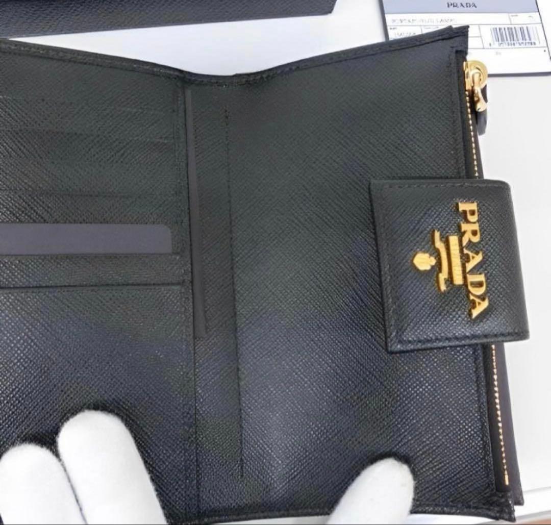 新品 PRADA サフィアーノ 2つ折レザー財布 1ML005 F0002 - メルカリ