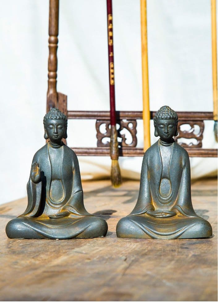 仏教美術 禅意 釈迦牟尼如来仏 北魏仏像 供仏 茶室 置物 装飾品 工芸品