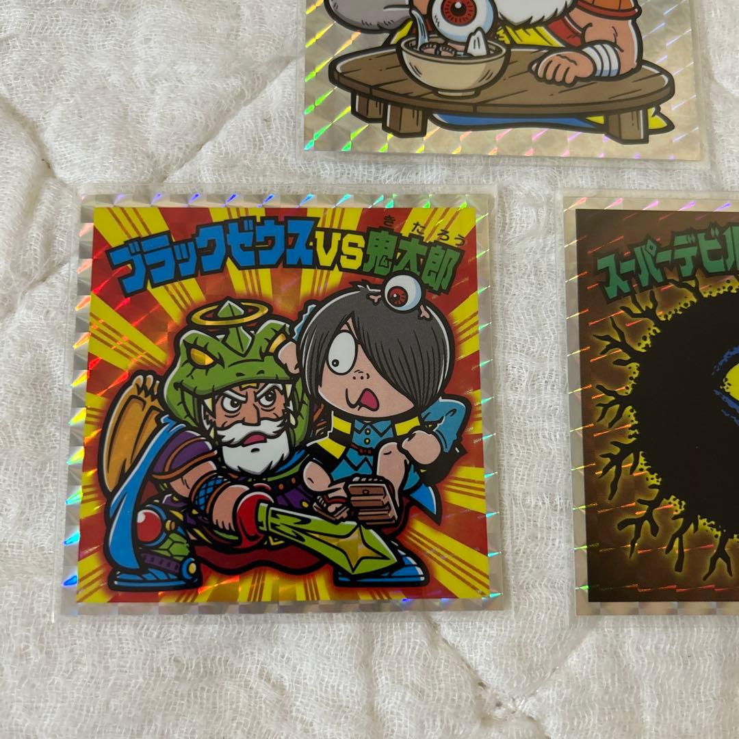 ビックリマン　ゲゲゲの鬼太郎　コラボ　BIGシール　３枚セット