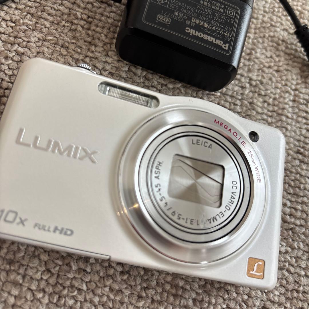 Panasonic DMC-SZ7 ホワイト コンパクトデジタルカメラ