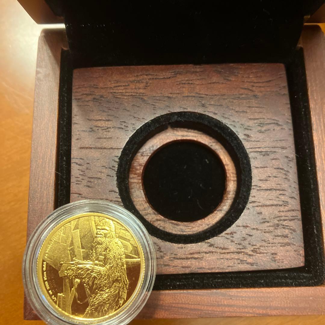 お値下げ☆ STAR WARS スターウォーズ 金貨 ⭐︎GOLD 純金 - メルカリ