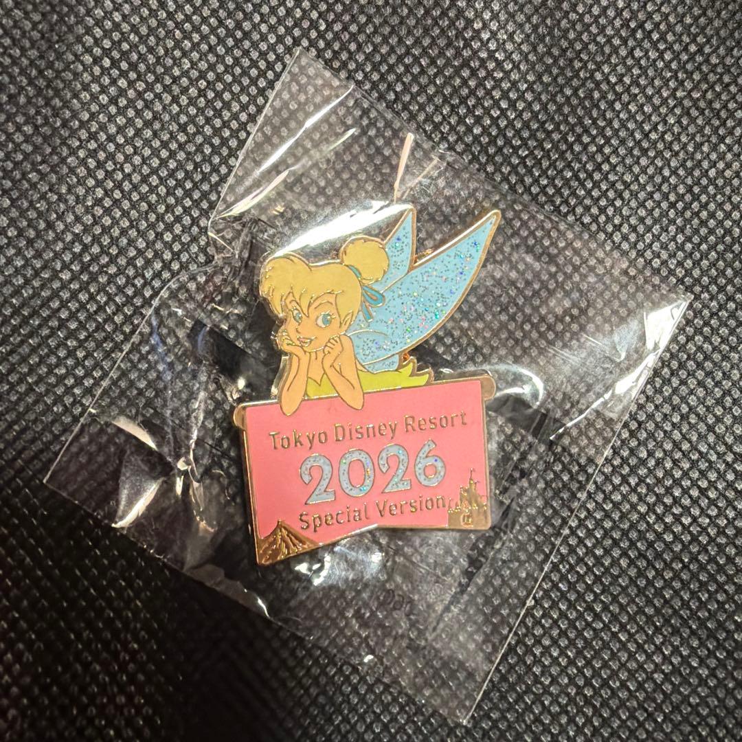 東京ディズニーランド ティンカーベル 2026ピンバッジ ジャングル